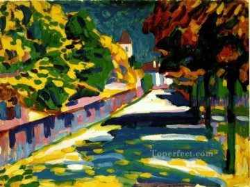  abstracto Pintura - Otoño en Baviera Expresionismo arte abstracto Wassily Kandinsky